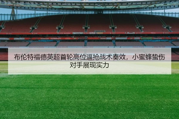 布伦特福德英超首轮高位逼抢战术奏效，小蜜蜂蛰伤对手展现实力